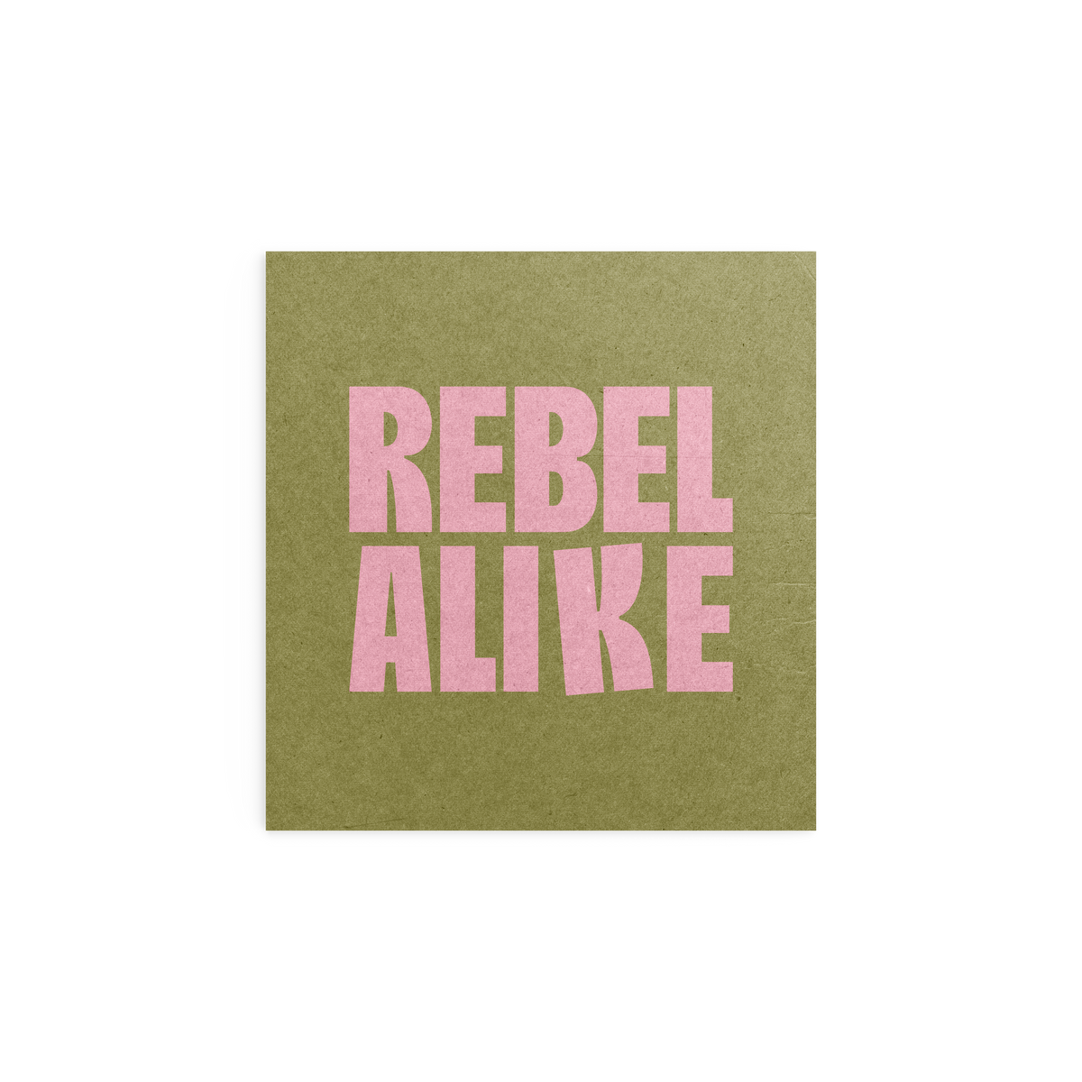Rebelalike logo, colour