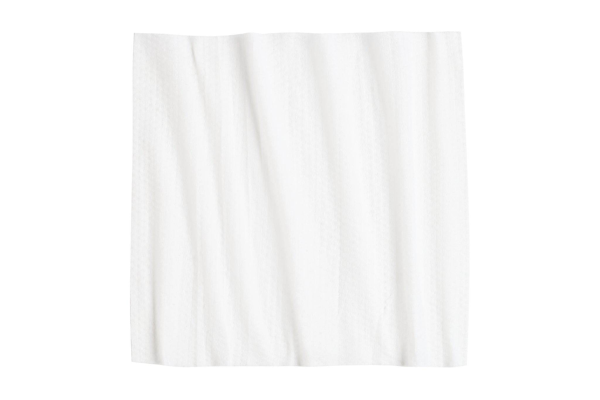 Close-up of a Rebelalike plastic-free baby wipe